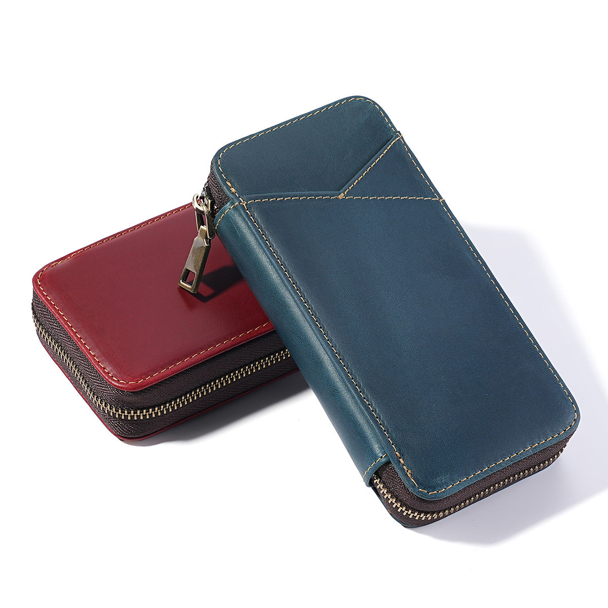 Studenten-Stiftetui aus Cowhide – Bild 9 | LuxeStyle