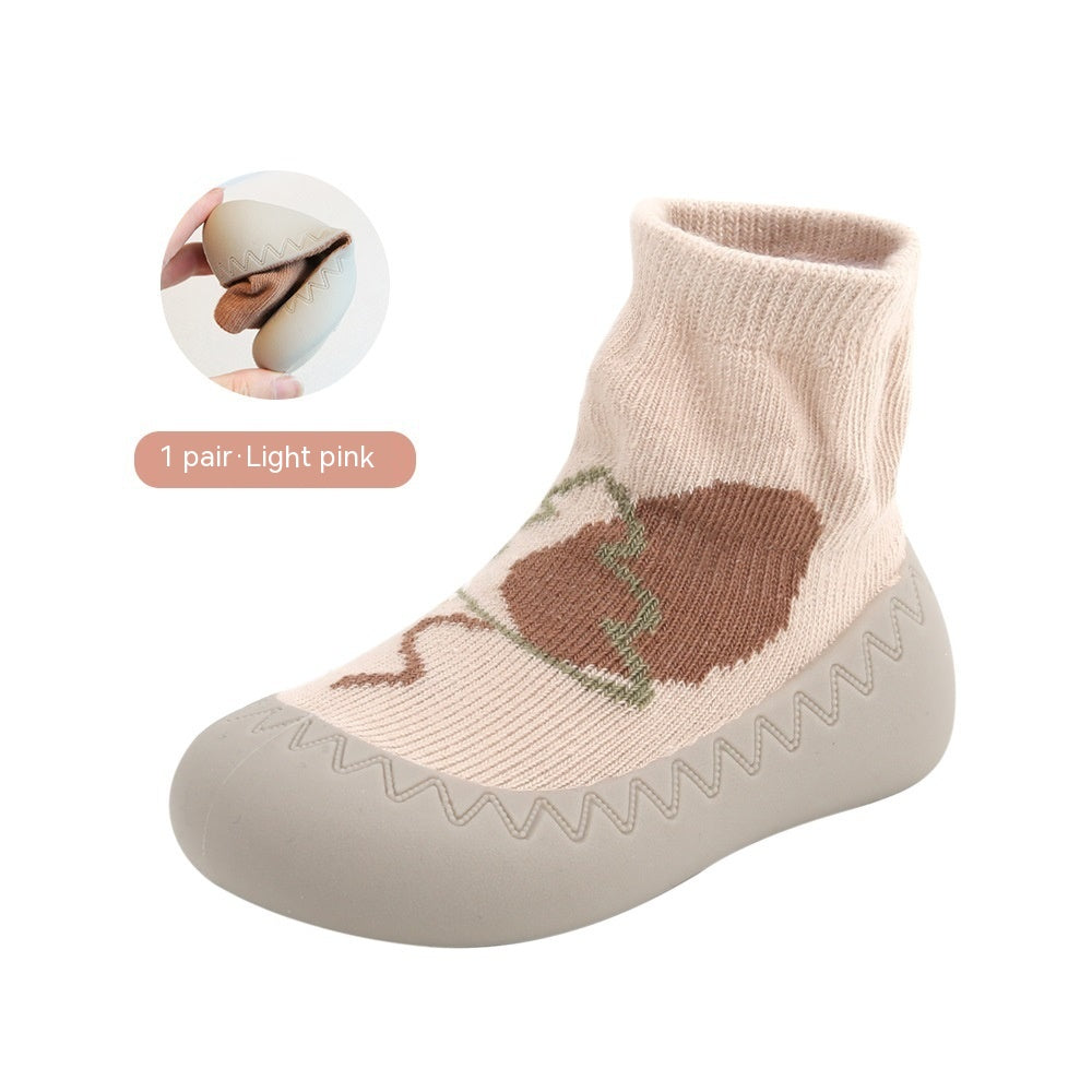 Lauflern-Socken mit Grip