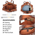 Retro-Leder Reisetasche
