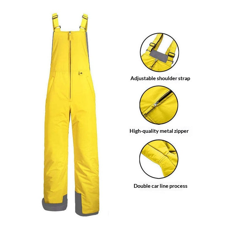Wasserdichter, winddichter Ski-Overall mit extra-dicker Isolierung