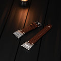 Mechanisches Kuhfell-Armband für Apple Watch | LuxeStyle