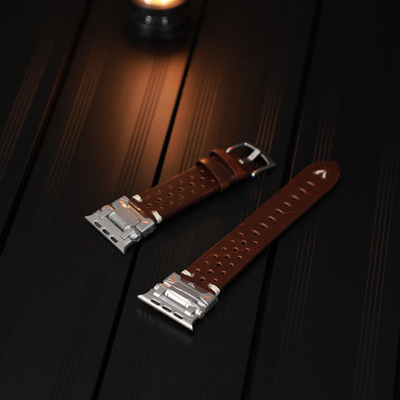 Mechanisches Kuhfell-Armband für Apple Watch | LuxeStyle