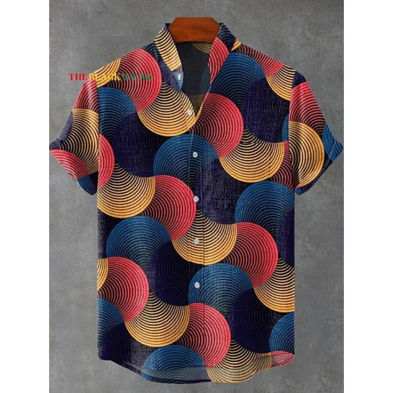 Herren Polo-Shirt Kurzarm Gestreift