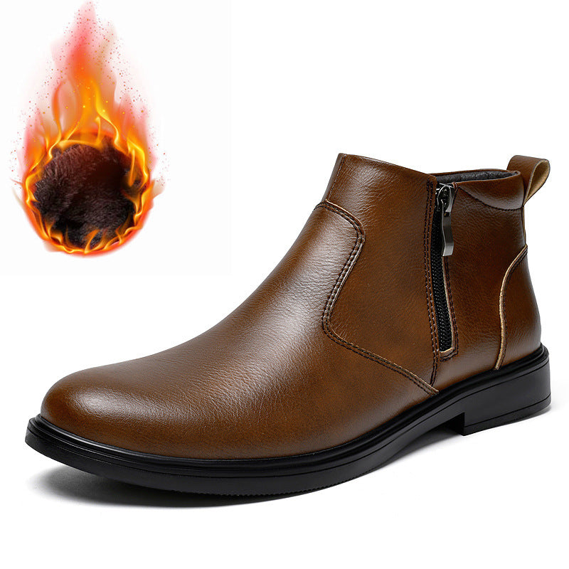 Herren Martin Boots aus Rindsleder