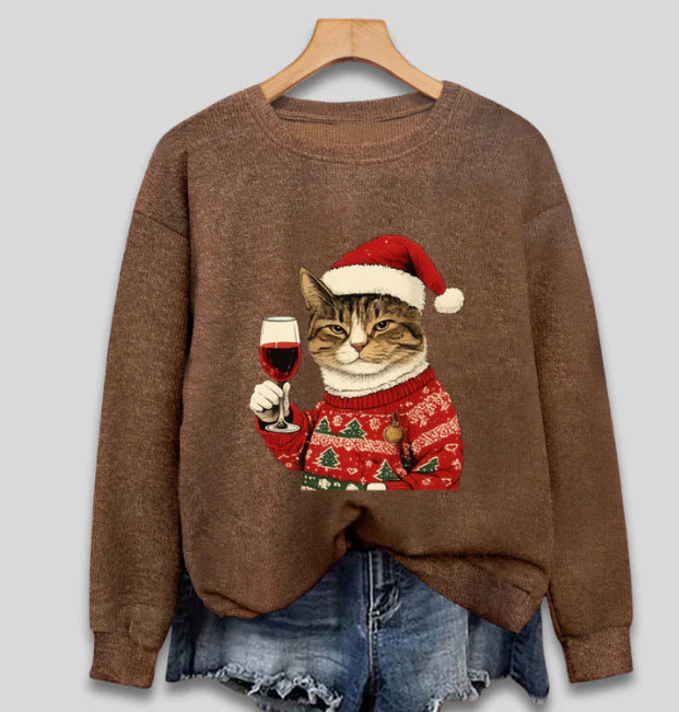 Damen Pullover im Faux-Knit-Look
