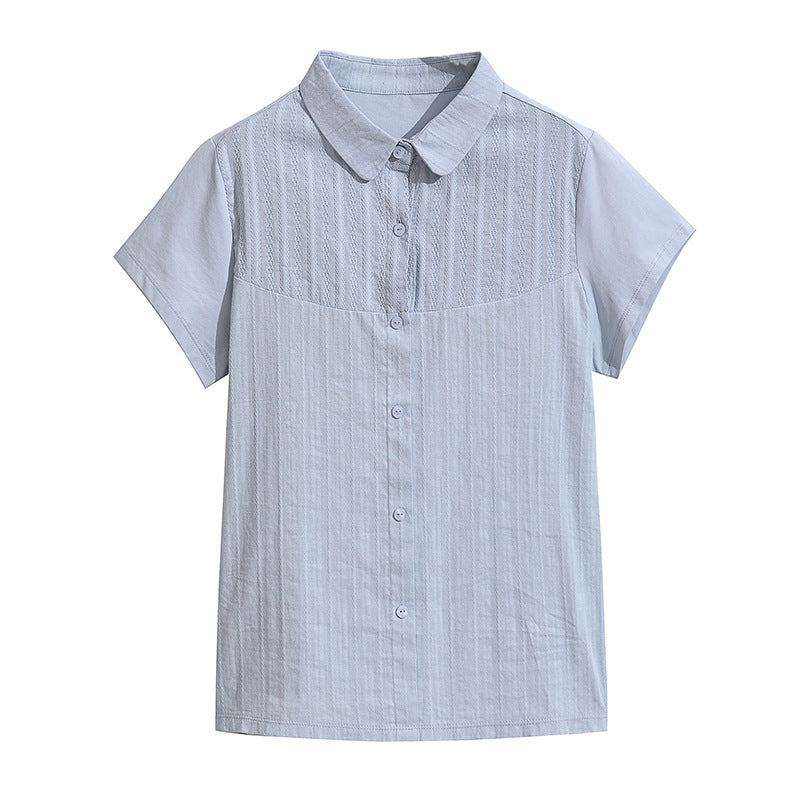 Figurbetonendes Kurzarm-Shirt