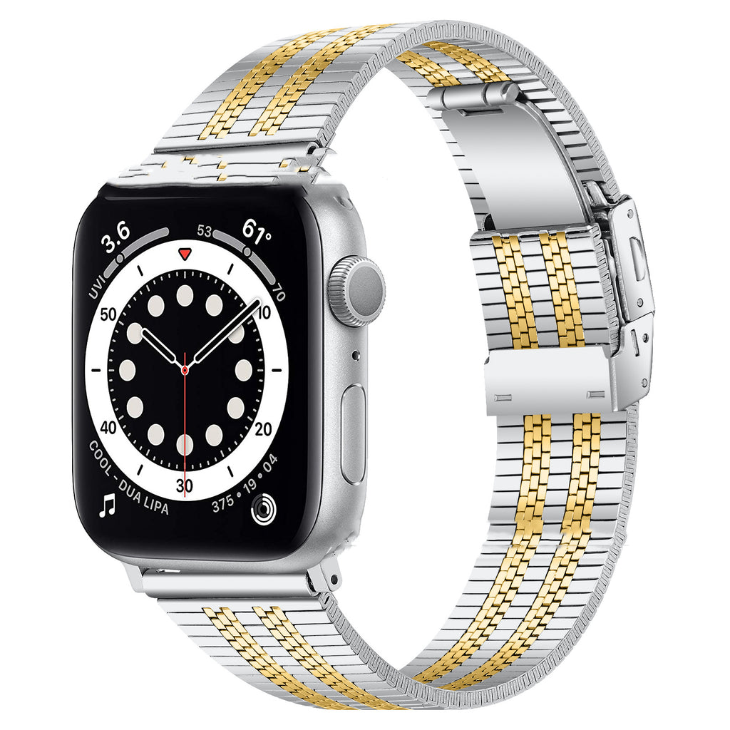 Stahlarmband für Apple Watch, 5,5–8,5 Zoll – Bild 6 | LuxeStyle
