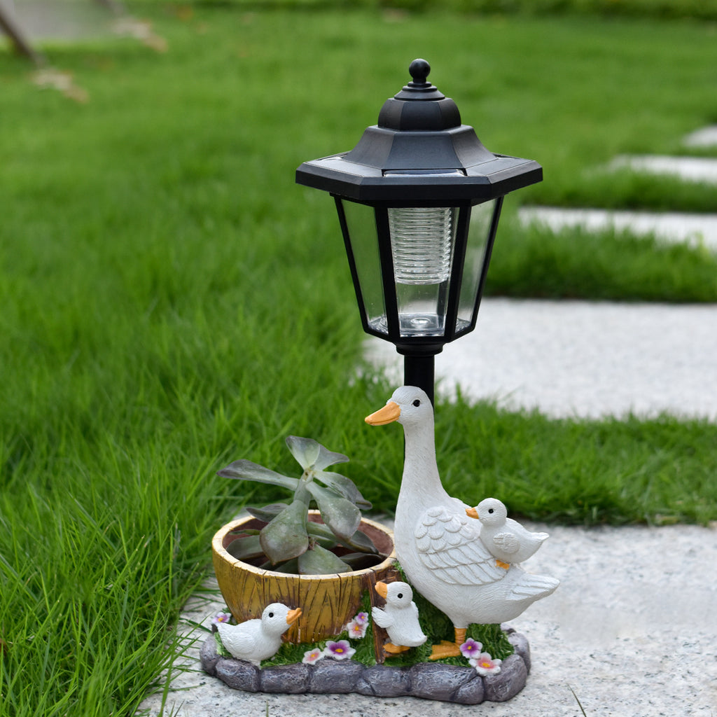 Solar-Gartenlampe Ente – Bild 4 | LuxeStyle