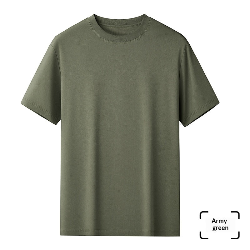 Crew-Neck-Kurzarm-T-Shirt für Herren