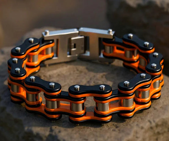Fahrrad-Armband aus Edelstahl – Bild 2 | LuxeStyle