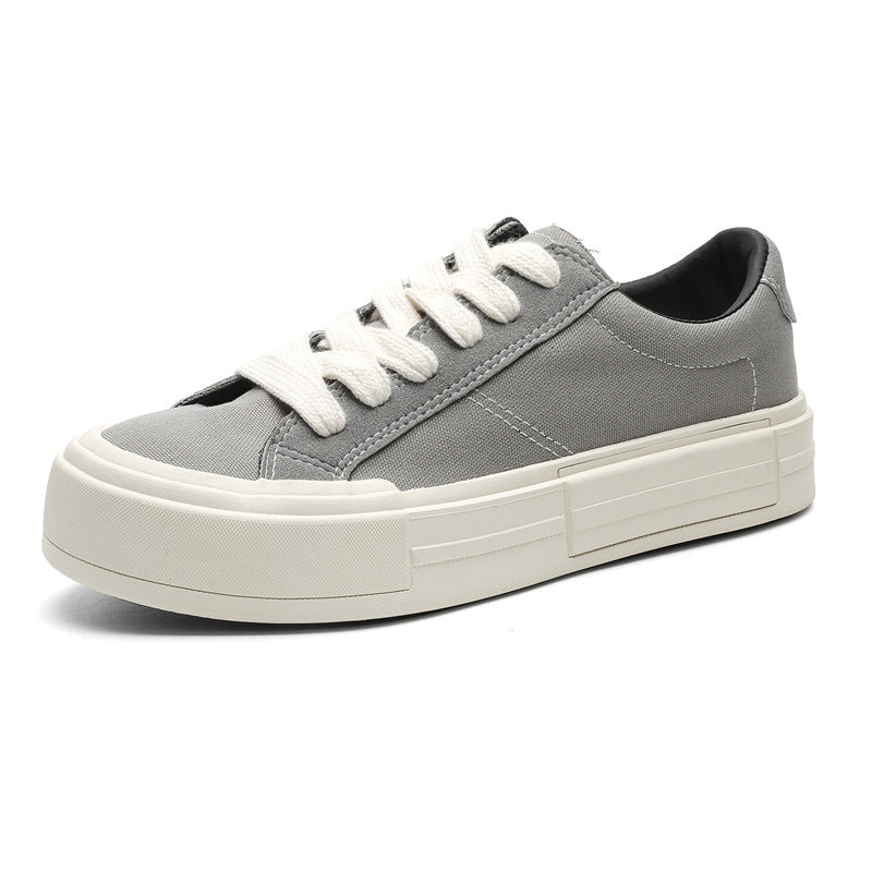 Canvas Plateau-Sneaker für Damen