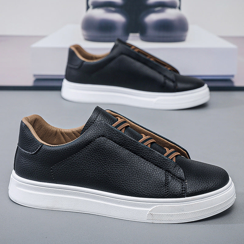 Klassische Herren-Freizeitschuhe mit Elastikband