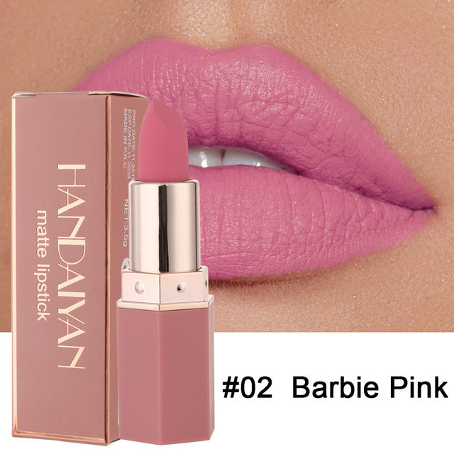 6‑Farben wasserfester Nude‑Matt‑Lippenstift – Bild 5 | LuxeStyle