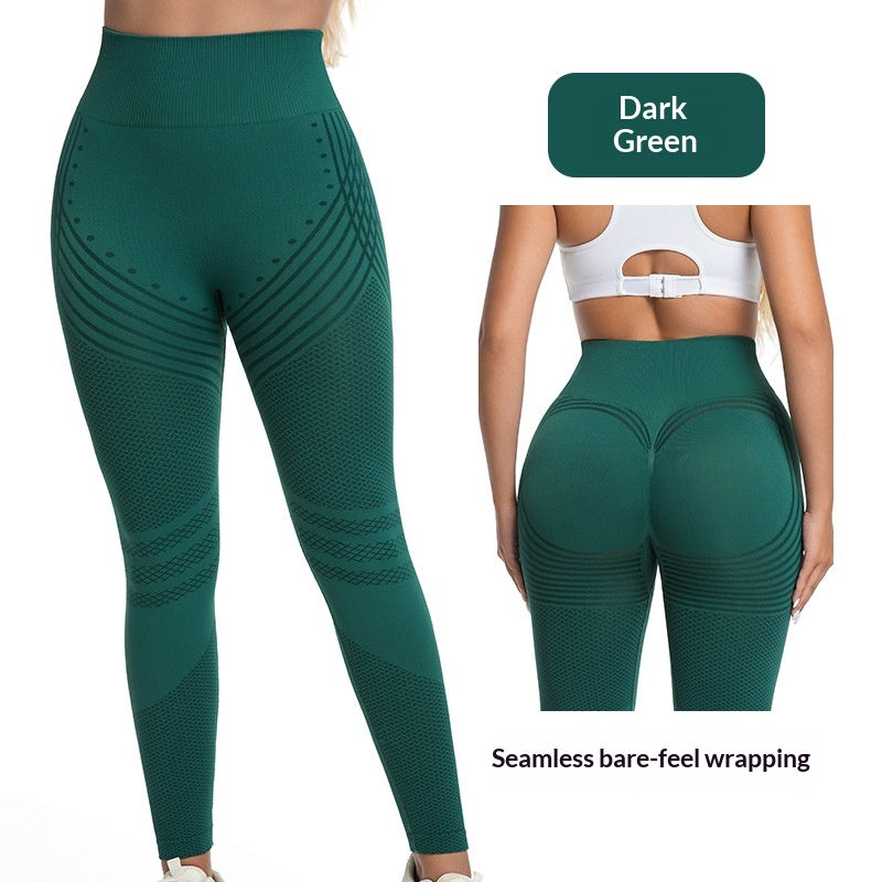 High-Waist Fitness Leggings mit Po-Push-up