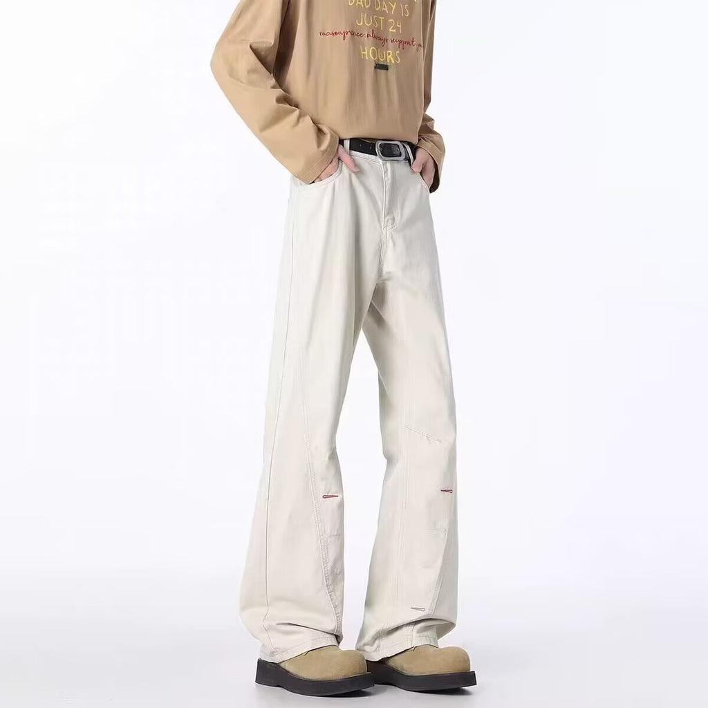 Bootcut Jeans mit seitlichem Reissverschluss – Bild 3 | LuxeStyle