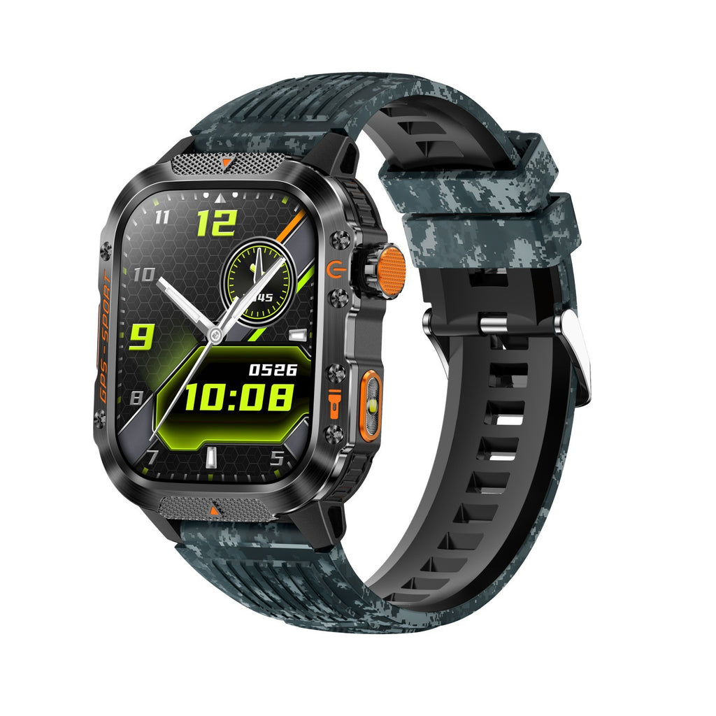 Outdoor-Sportuhr mit GPS und Bluetooth-Telefonie
