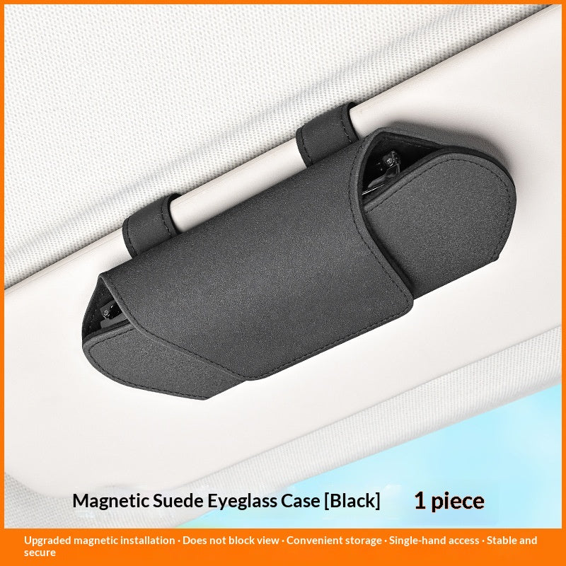 Magnetischer Brillenhalter für Sonnenblende