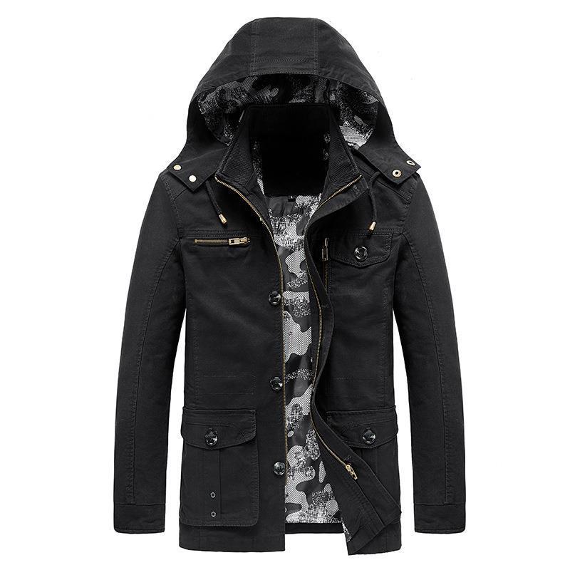 Trenchcoat für Herren, mittellang, Slim-Fit – Bild 12 | LuxeStyle