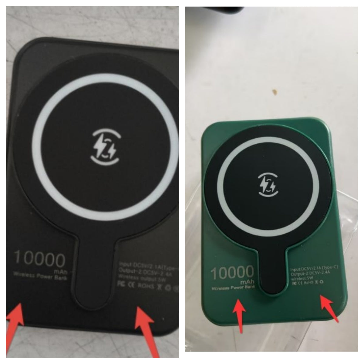 Mini Magnetisches Powerbank für schnelles Laden