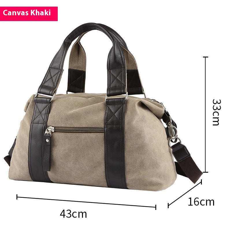 Retro Canvas Businesstasche für Herren