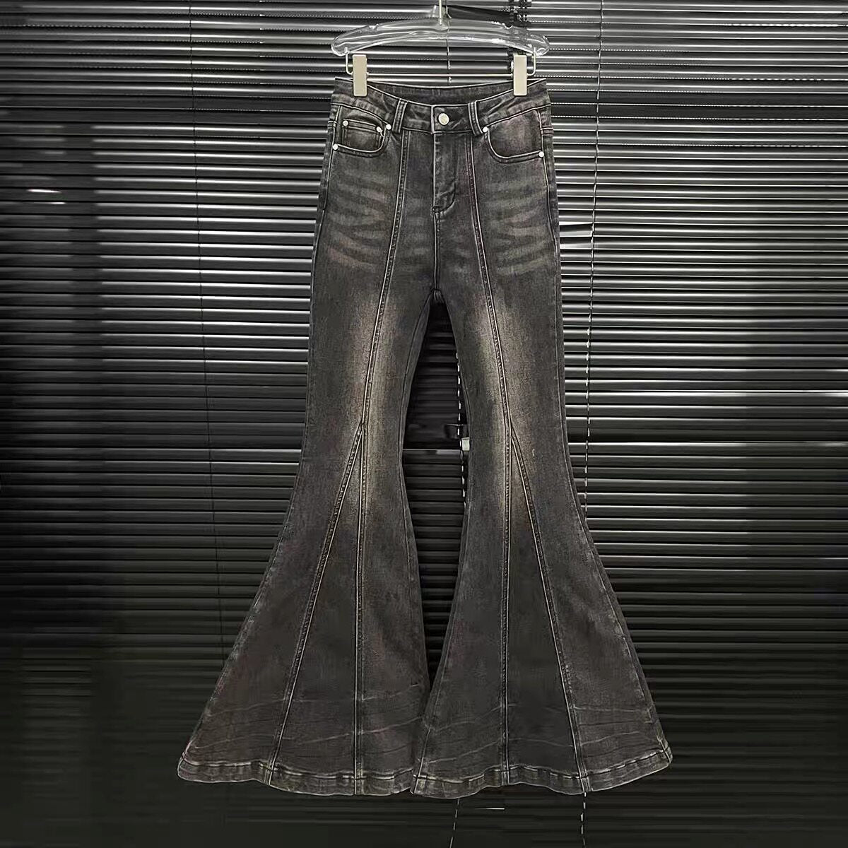 Retro Jeans mit Elaschanbund