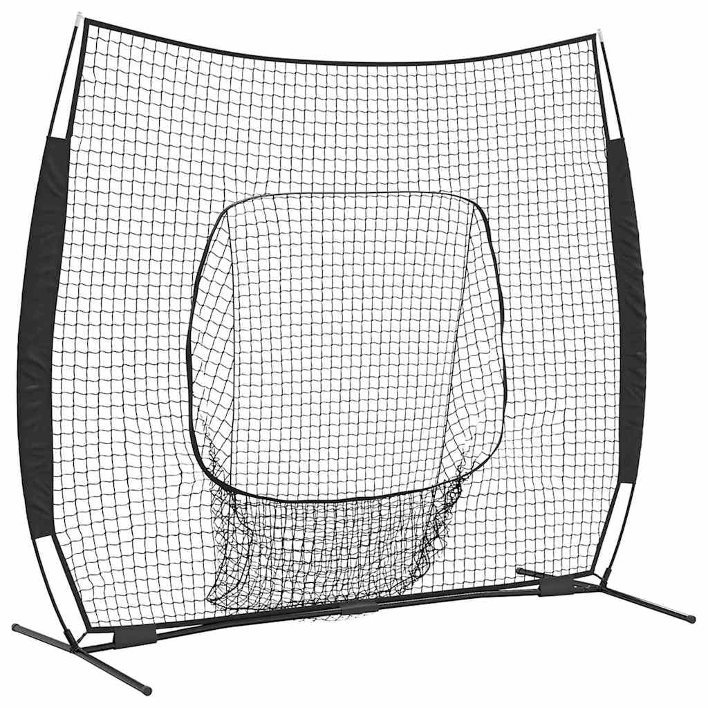 Baseball- & Softball-Trainingsnetz, Schwarz