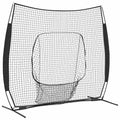 Baseball- & Softball-Trainingsnetz, Schwarz