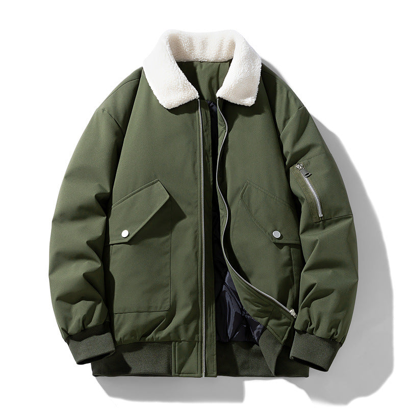 Herren Baumwolljacke mit Fleece-Futter – Bild 8 | LuxeStyle