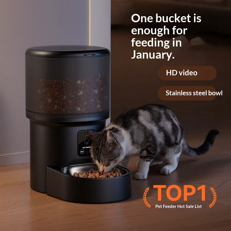 Smarter Futterautomat mit Timer