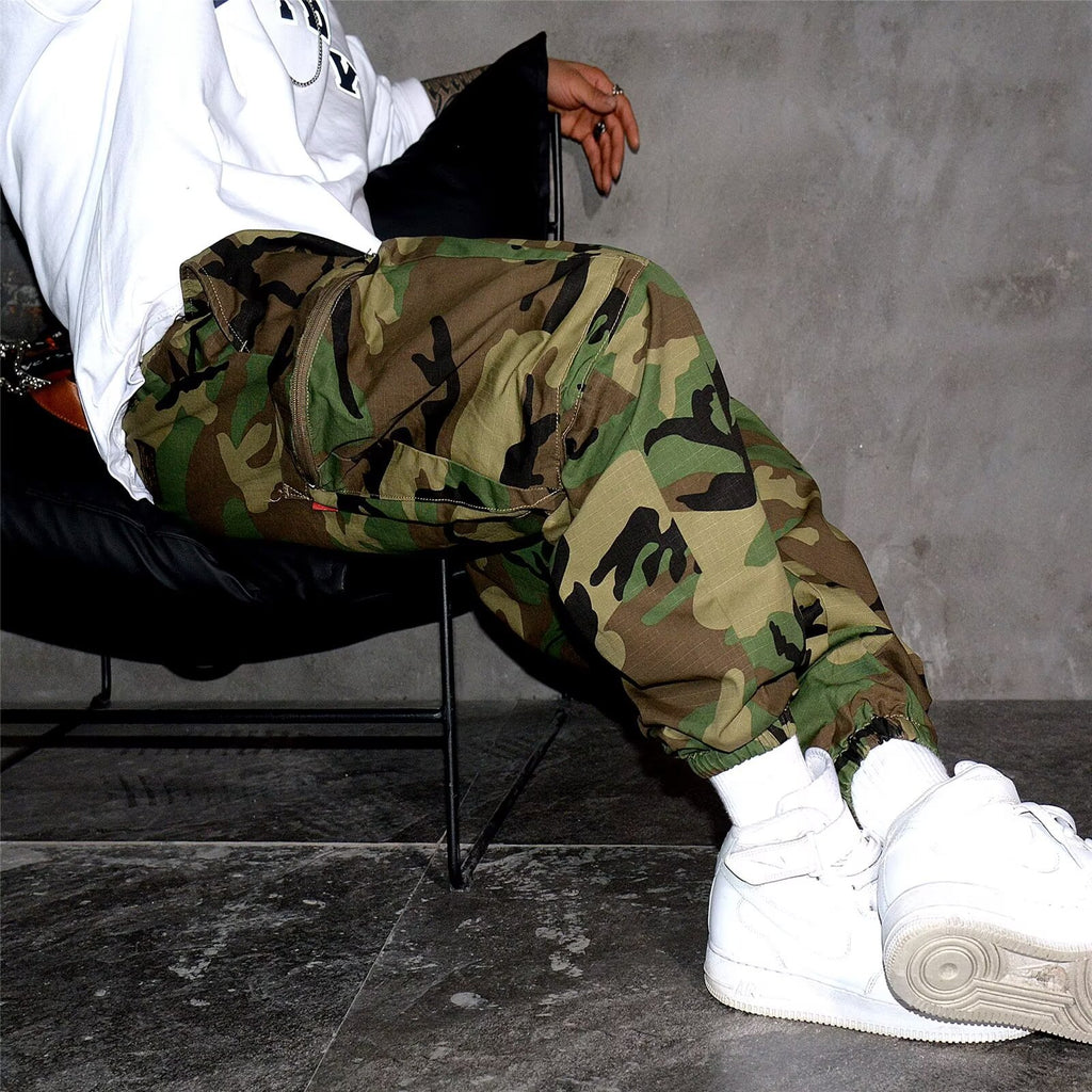 Retro-Camouflage-Hose Herren