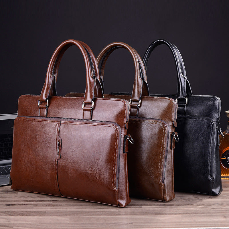 Portabler Männer-Messenger-Rucksack – Bild 4 | LuxeStyle