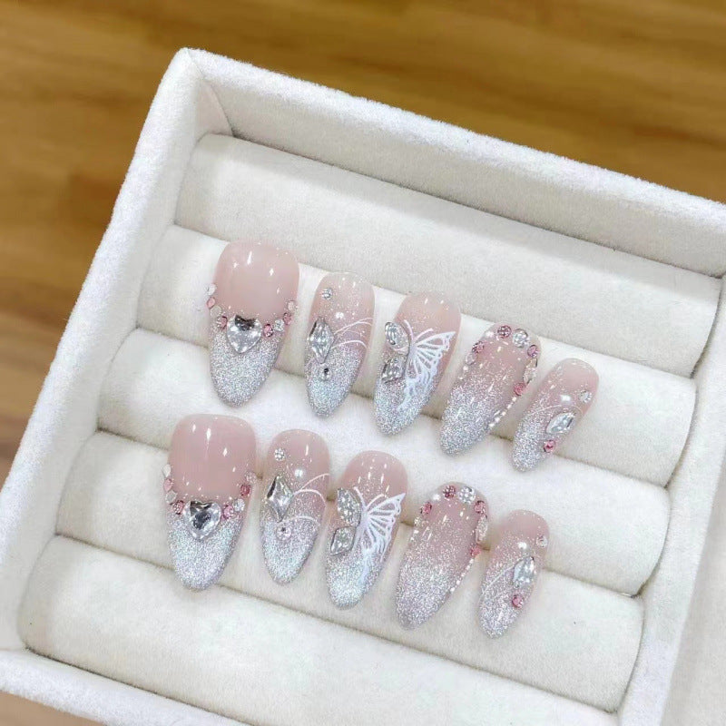 Nagelart Blumen Motiv