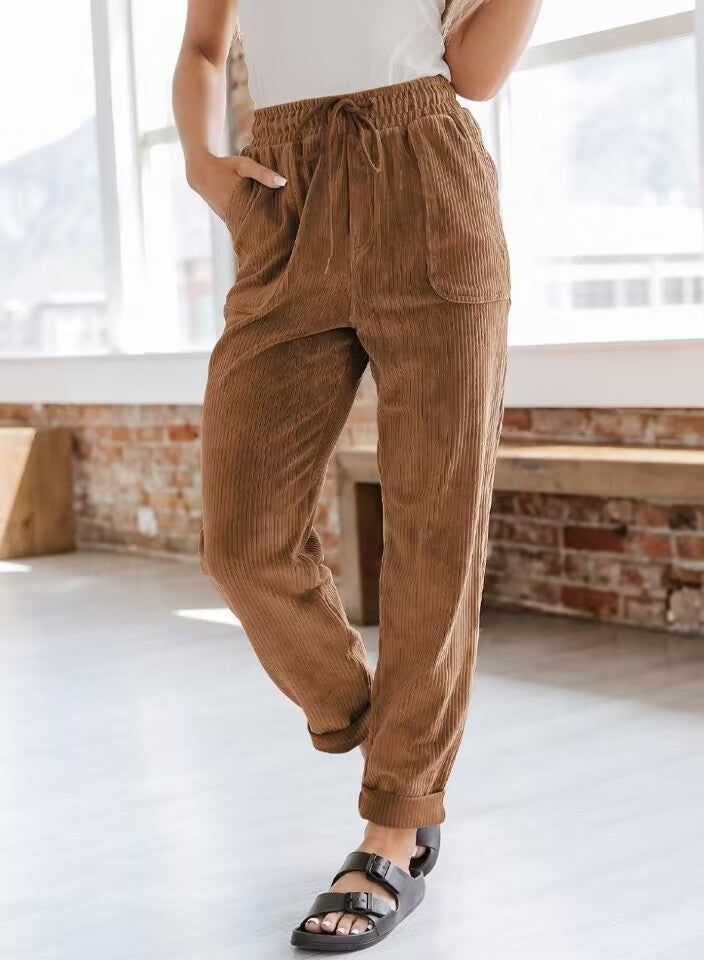 Cords Hose Damen, weiter Schnitt