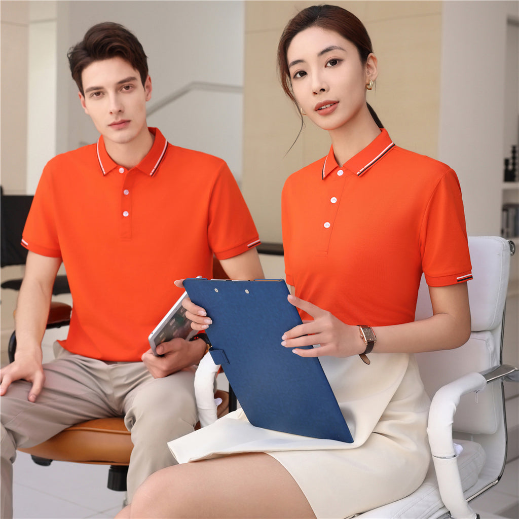 Polo-Shirt aus gewaschener Baumwolle – Bild 5 | LuxeStyle