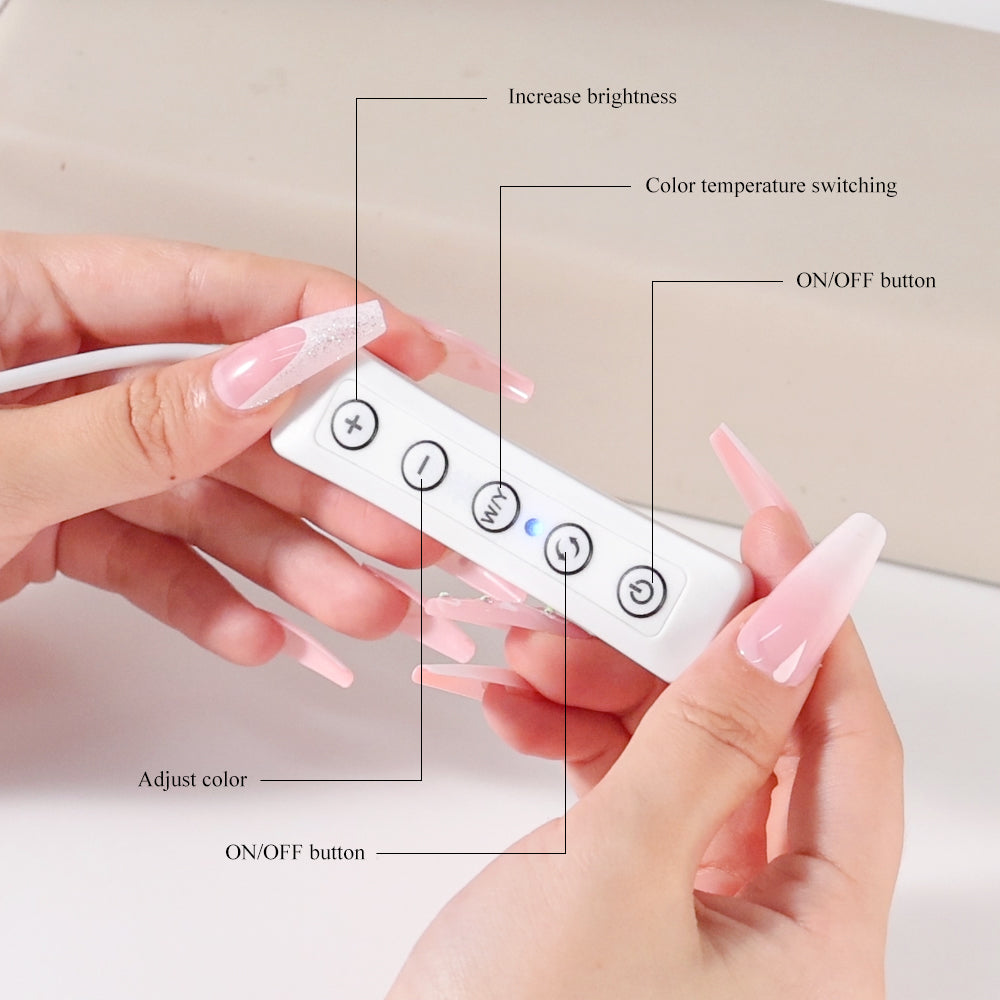 LED Halbmondleuchte für den Nageltisch