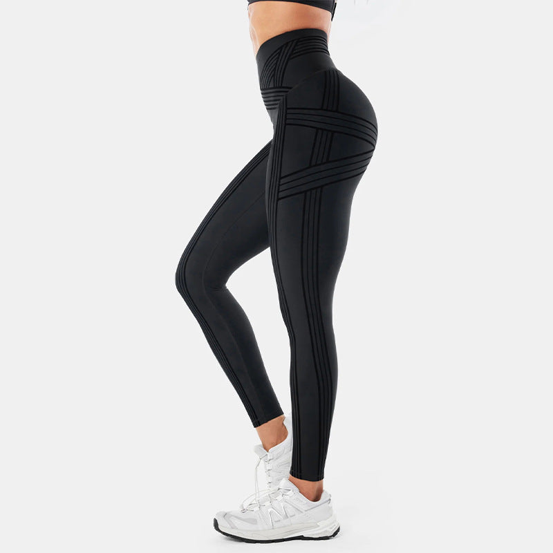 Nahtlose Workout Leggings mit Shaping-Effekt
