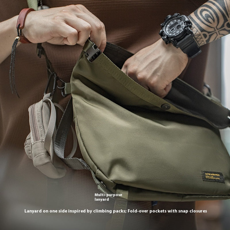 Schulter-Messenger-Tasche für Männer – Bild 9 | LuxeStyle