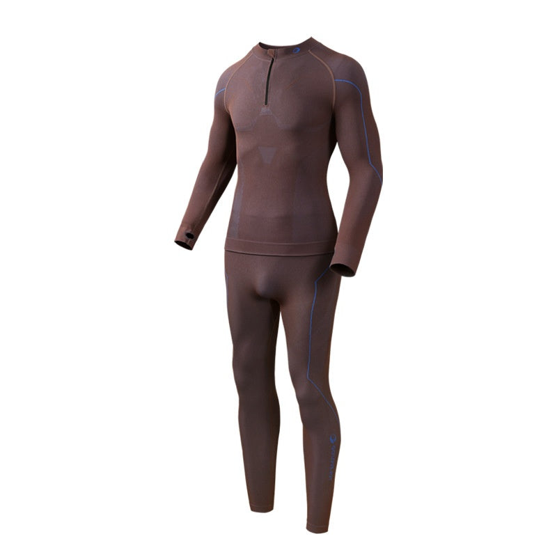 Nahtloses, schnelltrocknendes Baselayer für Herren