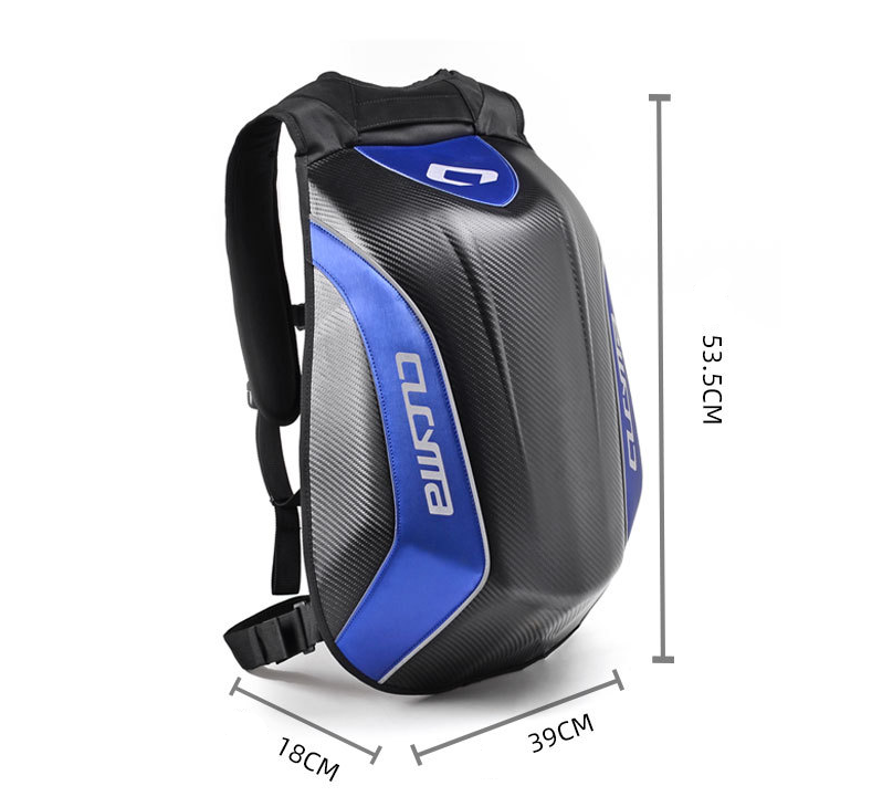 Reflektierender Hard Shell Rucksack – Bild 3 | LuxeStyle