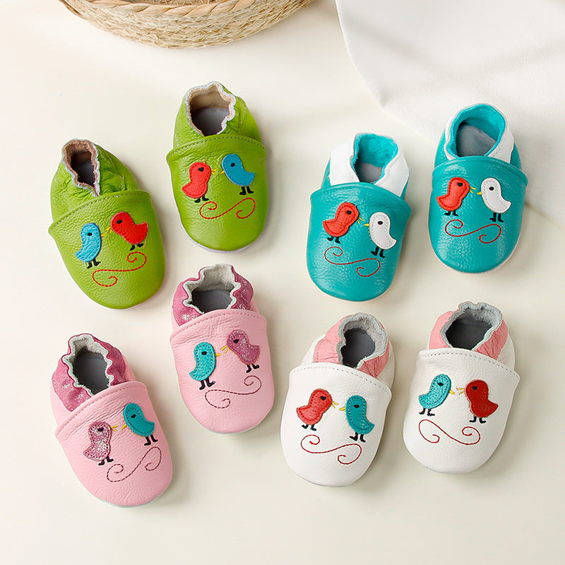 Lauflernschuhe aus Leder für Babys – Bild 2 | LuxeStyle