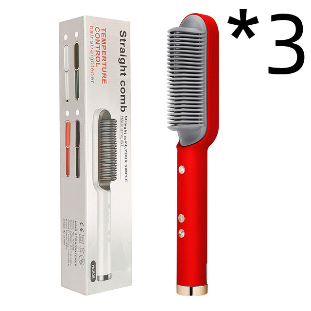 2-in-1 Haarglätter & Lockenstab mit Ionen