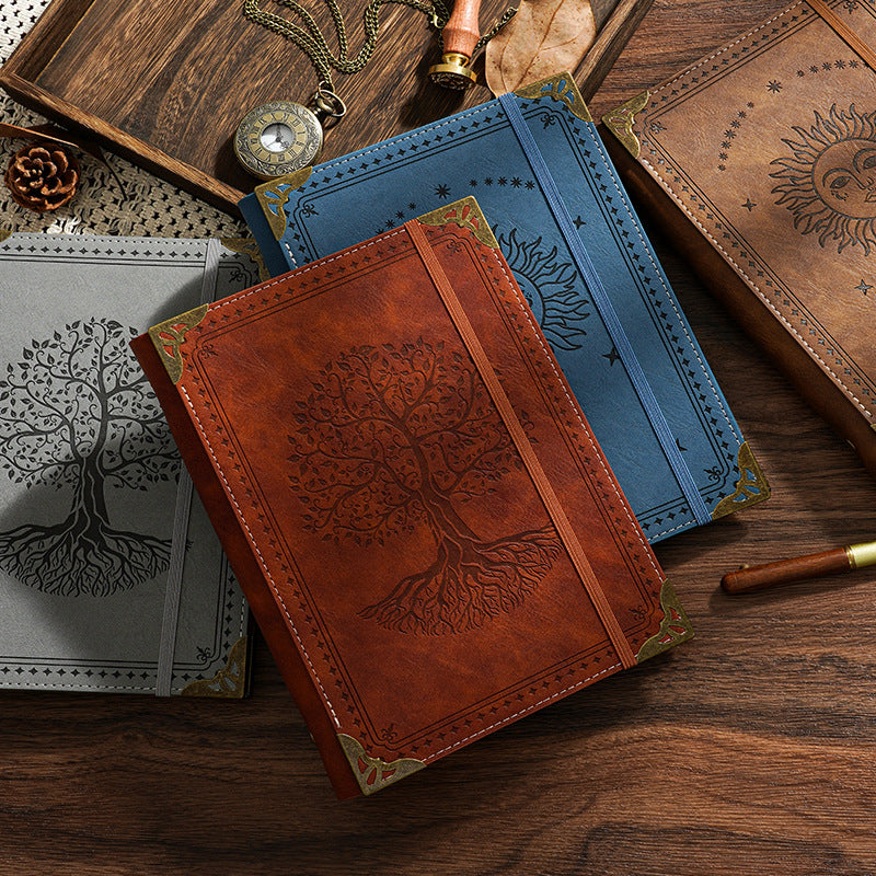 A5 Notizbuch im Retro-Stil