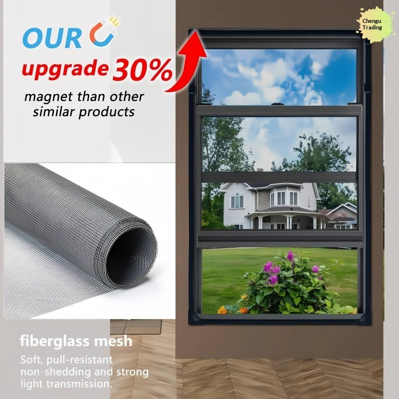 Magnetisches Fliegengitter für Fenster