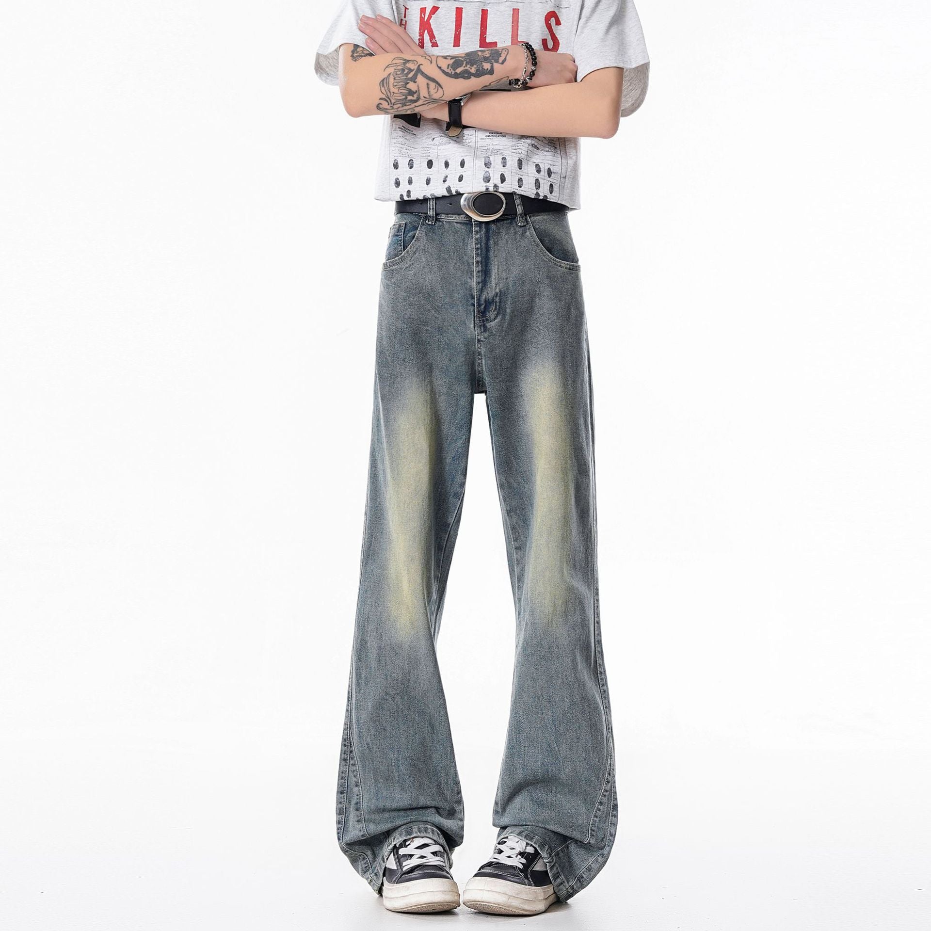 Vielseitige, gerade geschnittene Jeans für Herren