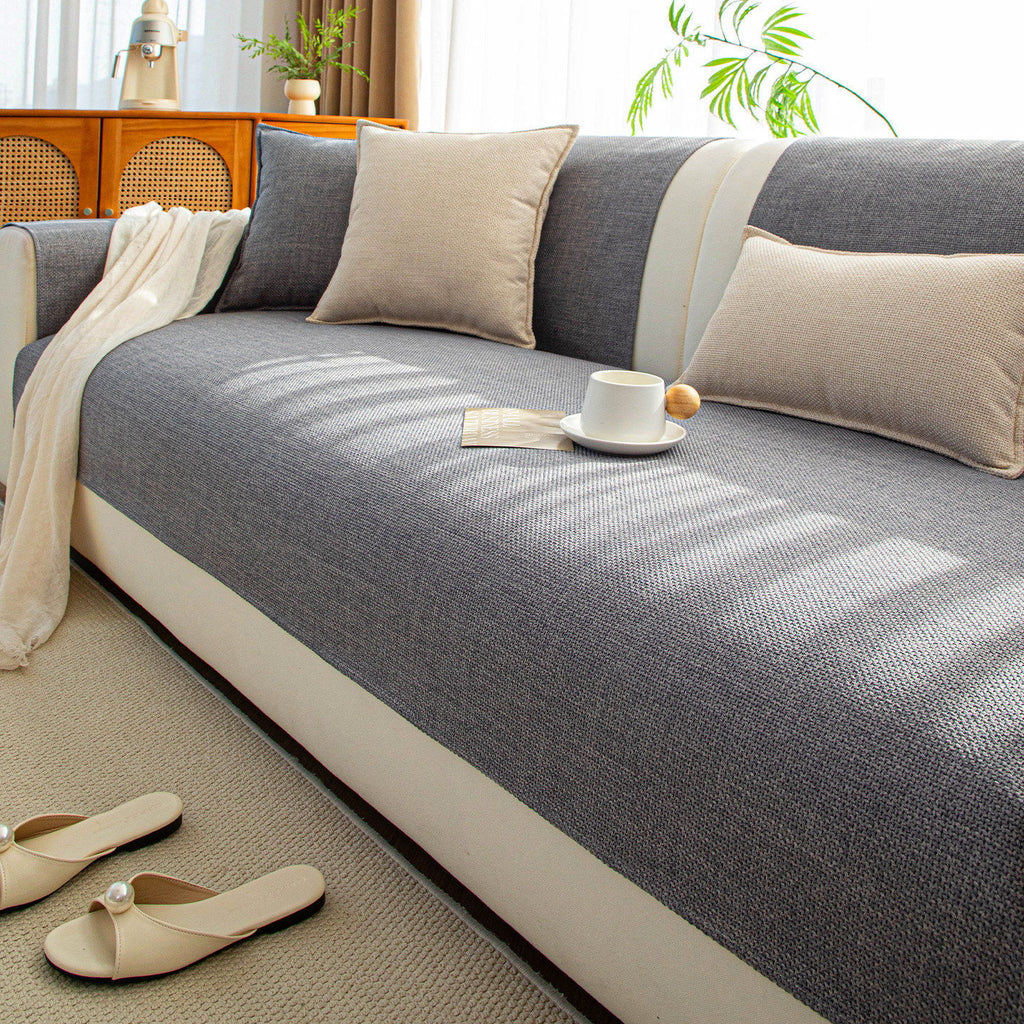 Sofa-Kissen im japanischen Stil aus Baumwoll-Leinen-Mix – Ansicht 7