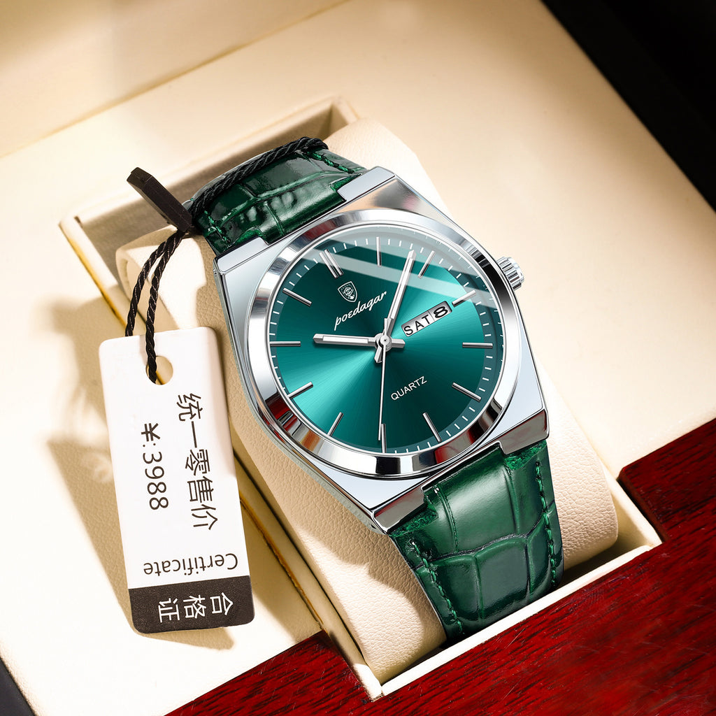 Ultraflache Herrenuhr, wasserdicht – Bild 5 | LuxeStyle
