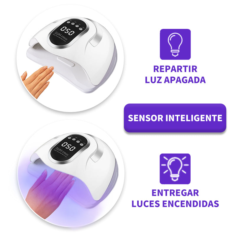 UV/LED Nagellampe mit Sensor und 4 Timer