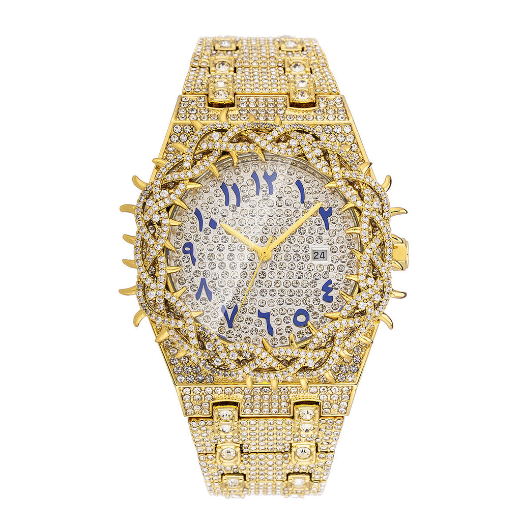 Mesh-Design Quarz Uhr