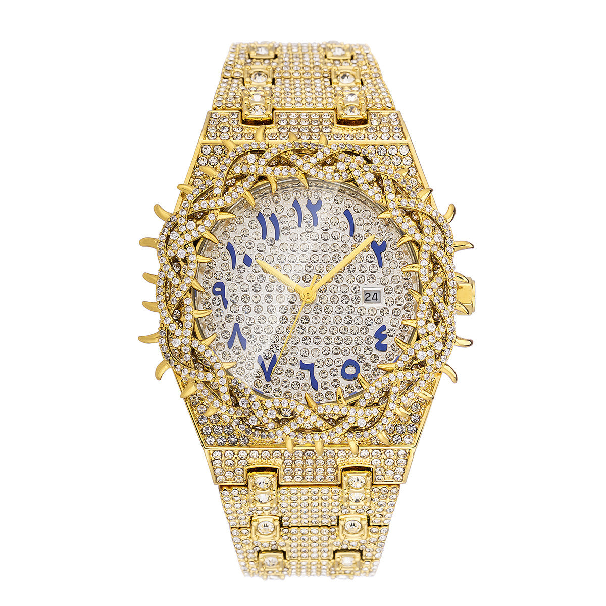 Mesh-Design Quarz Uhr