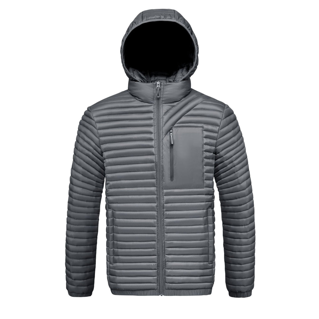 Herren Winterjacke mit abnehmbarer Kapuze